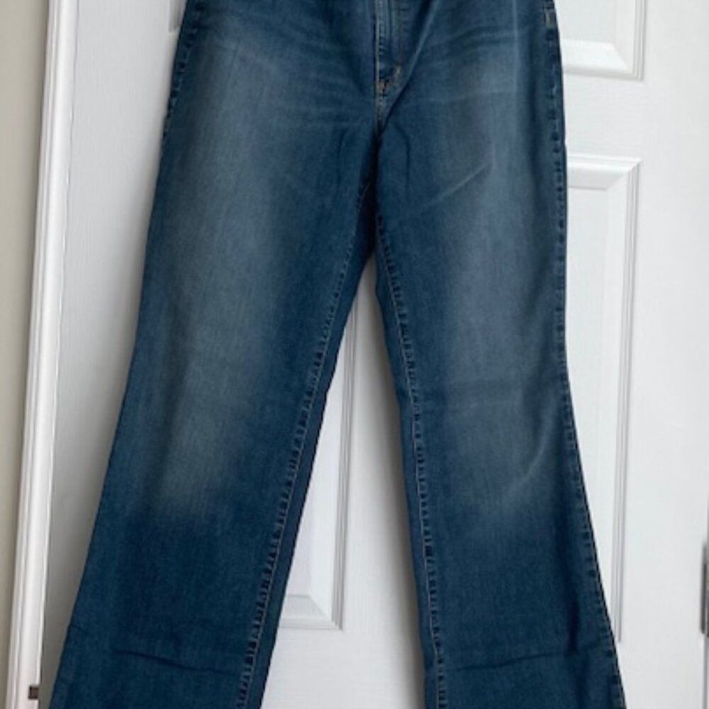 Eddie Bauer  "Tall " Curvy  Boot Cut Jeans
